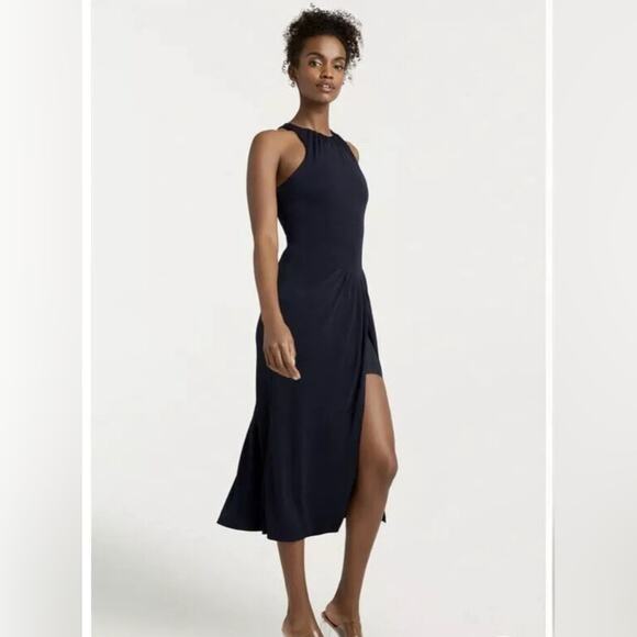 NWOT Cinq à Sept Lezlie Side Slit Jersey Dress Size 2 - Picture 1 of 9